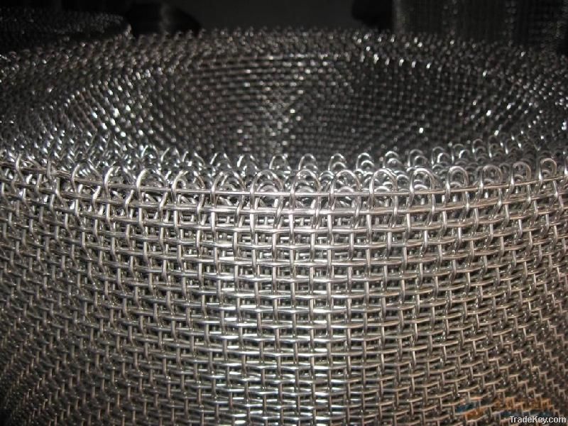 304 306Stainless steel crimped wire mesh
