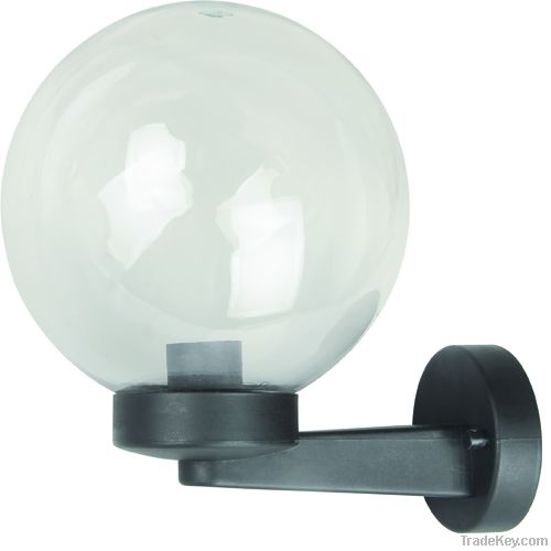 Plastic outdoor light