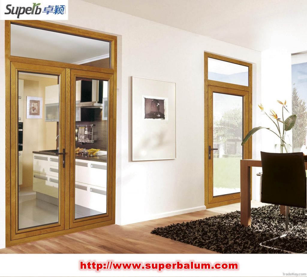 70 aluminium-wood composite window and door series