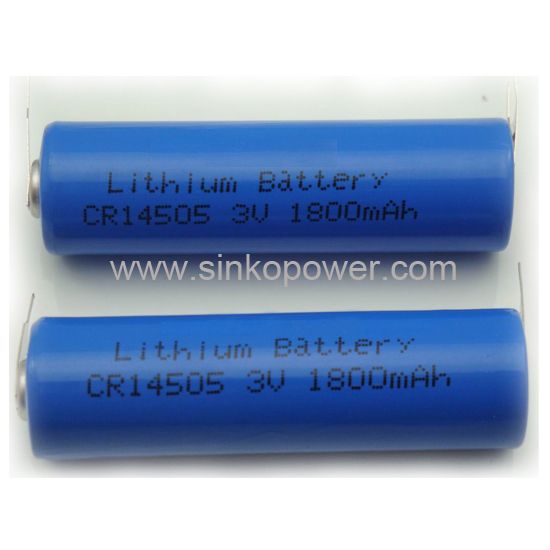 3v lithium primary battery none rechargeable CR14505