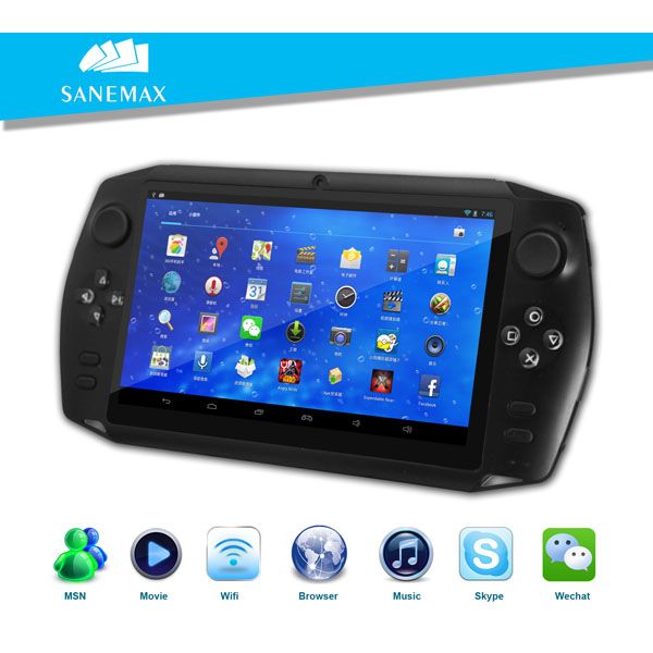 7inch Dual core android 4.2 1G/8G 1024*600 HD touch screen smart game console