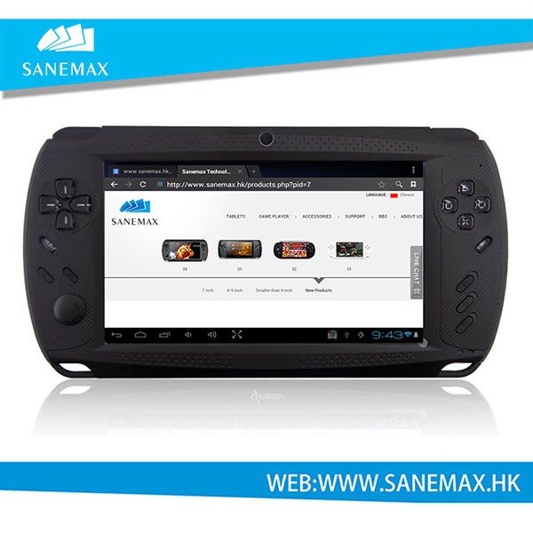 Sanemax 7inch Quad core android 4.2 1G/8G handheld MP5 player game console