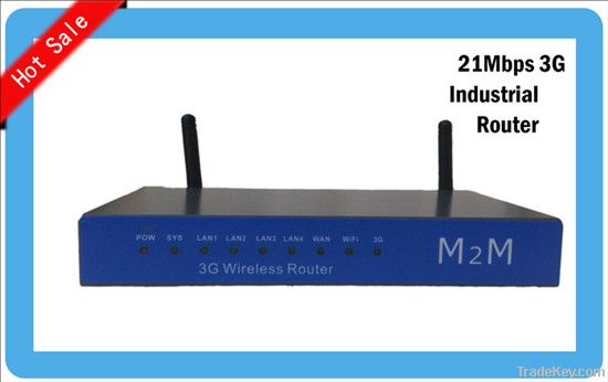 Industrial 3G 21MbpsWireless Router with Sim slot and Openwrt