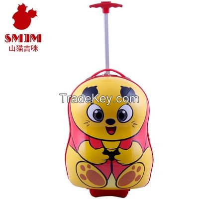 Peanut Shape 17 Inch Cartoon Lightweight Best Suitcase for Sale