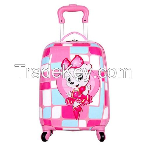 Shanmao Cartoon Hard Lightweight Suitcase Childrens Travel Suitcase