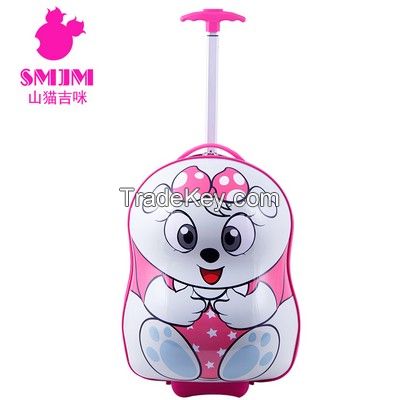Peanut Shape Designer Luggage for Students Best Travel Luggage with Big Discount