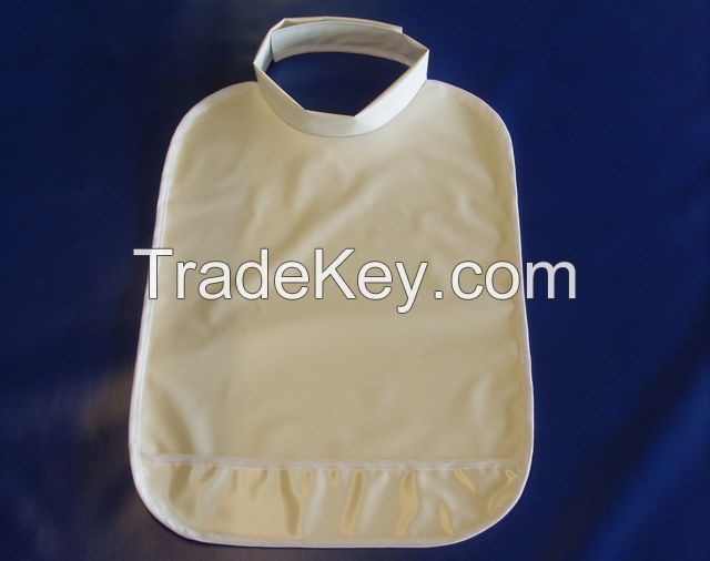 Water Proof Collar style 250 GSM Vinyl Baby Bibs