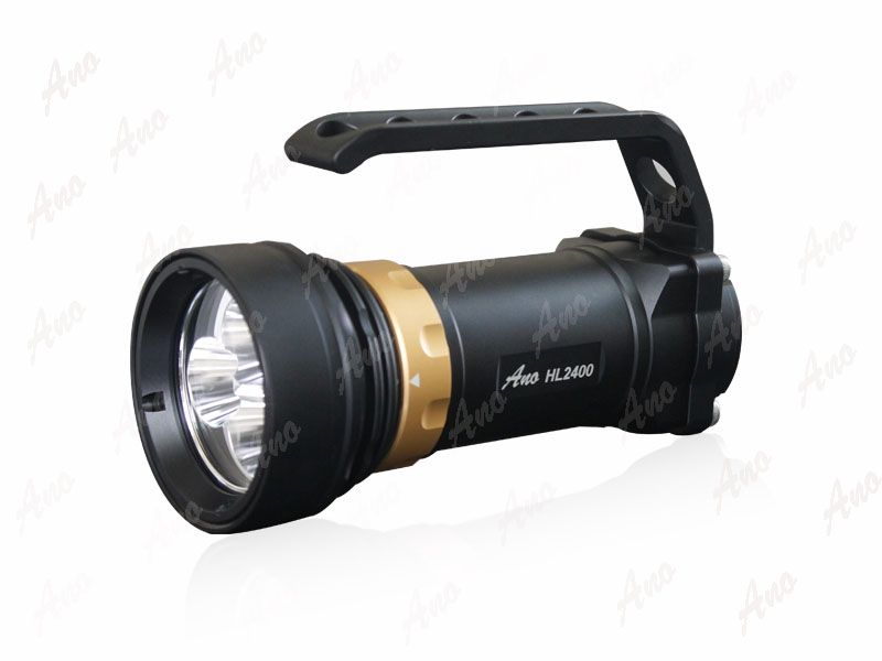 Ano HL2400 2400 lumens high power recreational diving led torch
