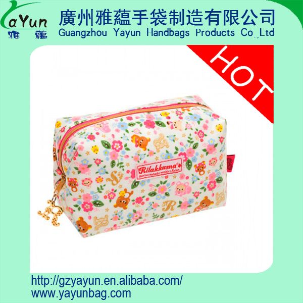 2014 elegant  fashion comestic bag manufacturer