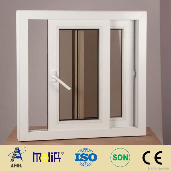 AFOL low price of pvc sliding window for home
