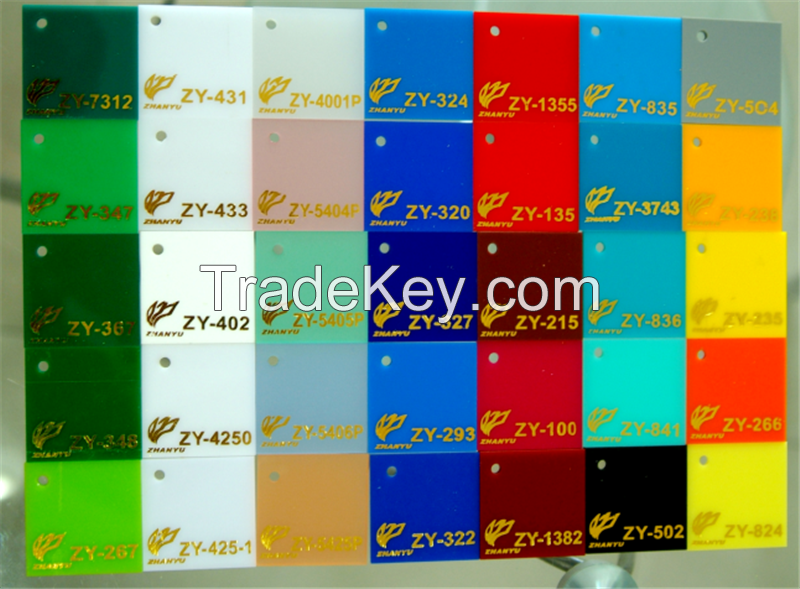 2015 High-quality Cast Acrylic Sheet Cheap Made in China