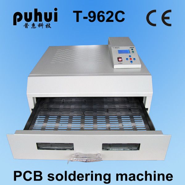 Hot selling,wave solderig machine price,infrared reflow oven,air wave oven,benchtop reflow oven,t962c  