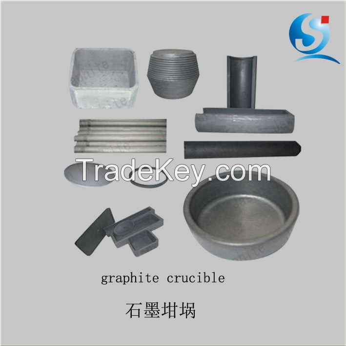 high purity and density graphite boat/crucible