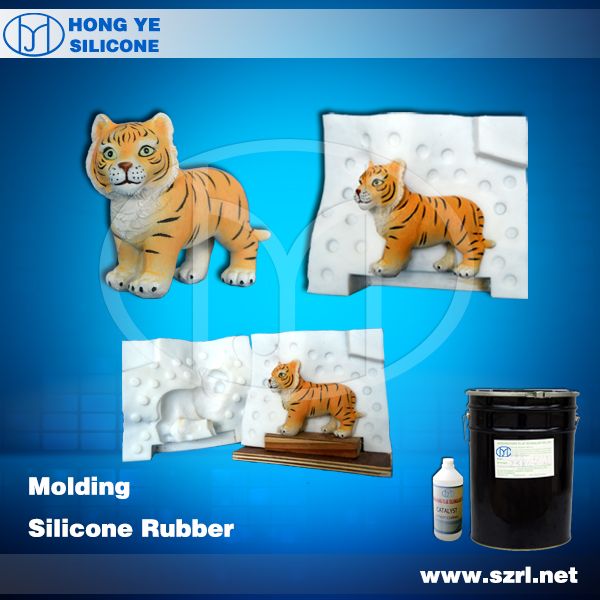Manufacture of RTV silicone rubber for mold making