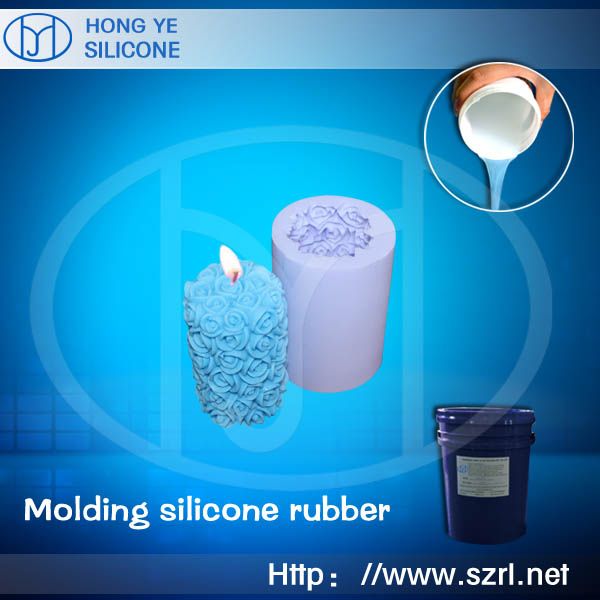   Best quality silicone rubber for candle mould making 