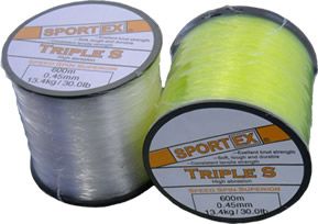 Sportex Triple S high abrasion fishing line