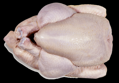 Whole chicken and chicken cuts