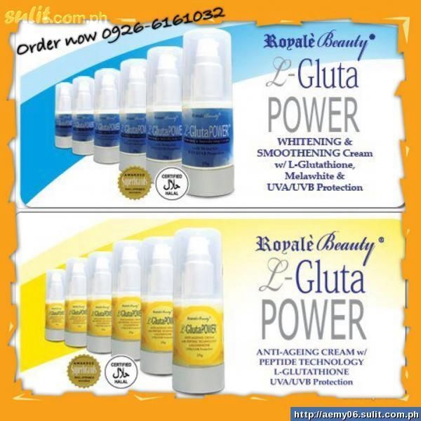 L-gluta power anti-aging cream