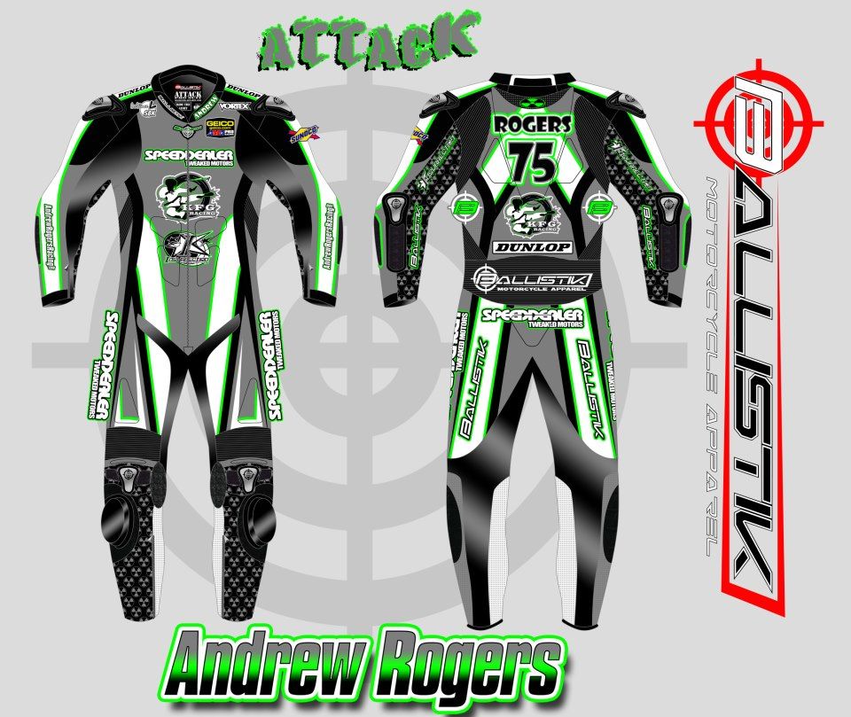 Motorbike Leather racing suit