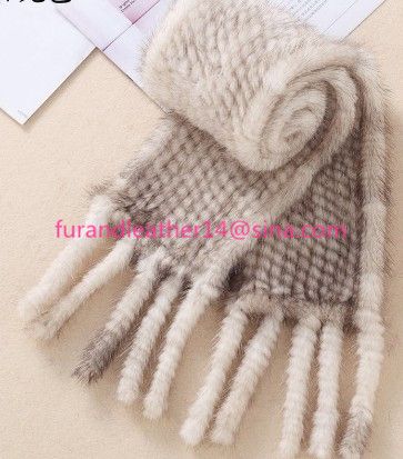 mink fur scarf