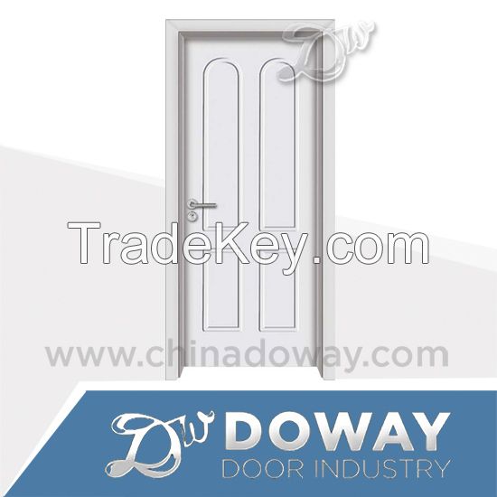 HIGH QUALITY LOW PRICE MORE NEW DESIGNs INTERIOR WOODEN /MDF (glass) PVC DOOR