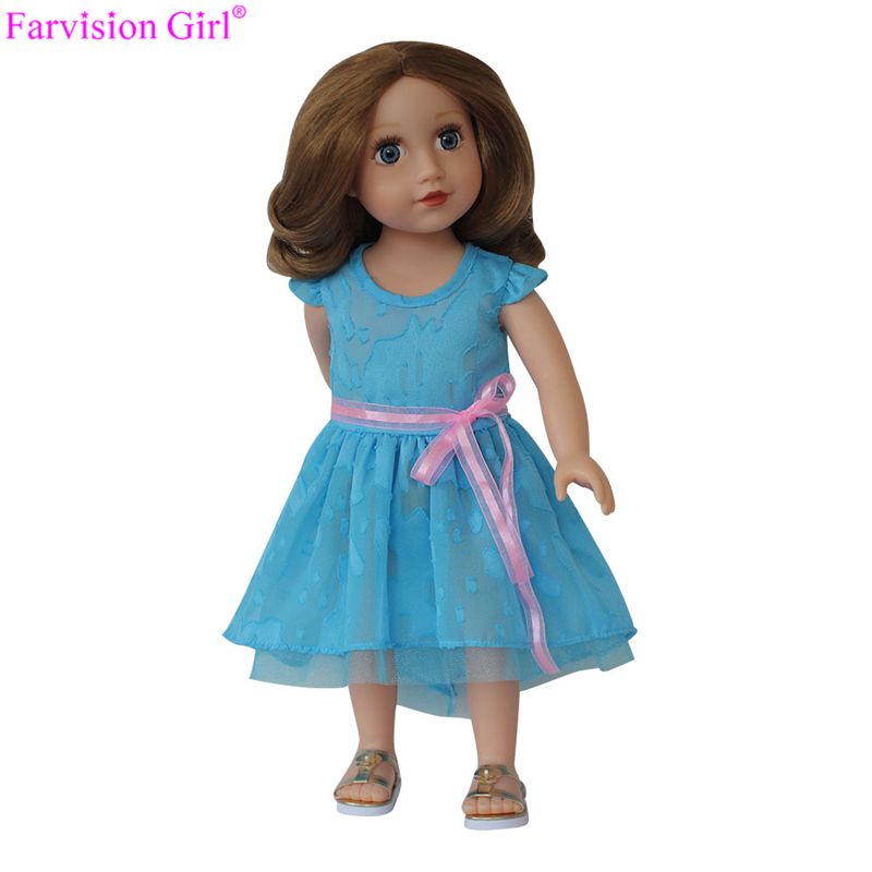 Wholesale Vinyl Craft Doll To Dress, Fashion 18 Inch Doll