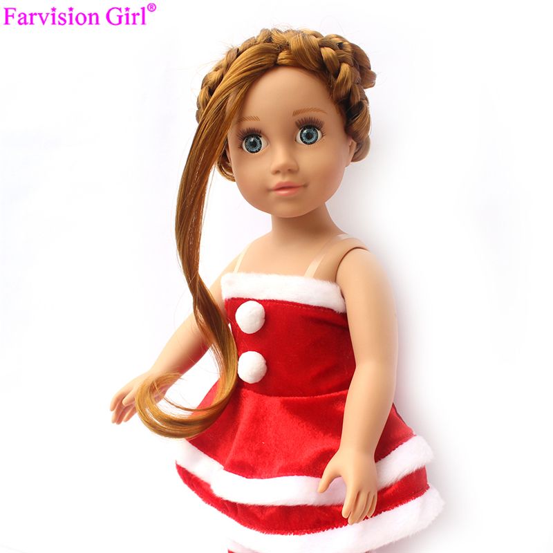 18 inch vinyl doll, girl doll, pretty 18 inch american girl doll