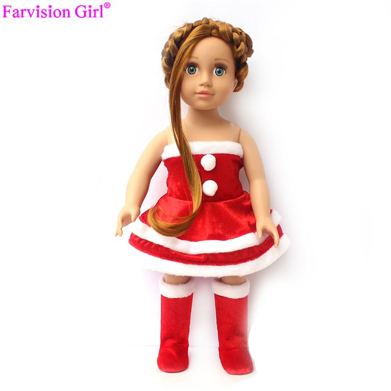 18 Inch Vinyl Doll, Girl Doll, Pretty 18 Inch American Girl Doll