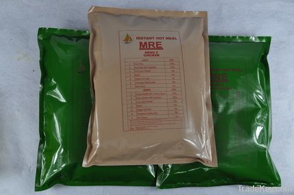 MRE, Meal ready to eat, Instant food, self heating food