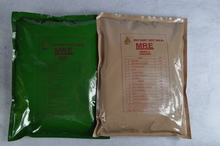MRE, Meal Ready to Eat, Instant Food, Instant noodle