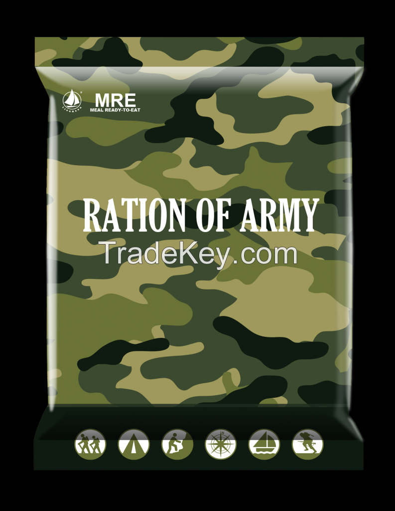 MRE/ MRE FOOD/ RATIONS/ ARMY FOOD/MILITARY FOOD