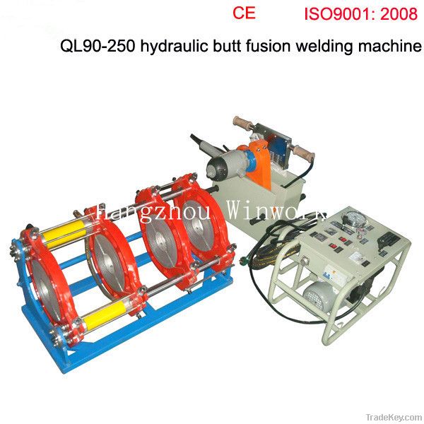 QL90-250 hydraulic field butt fusion welding machine