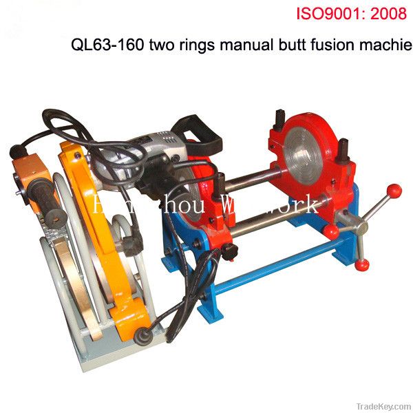 QL63-200 two rings manual butt welding machine