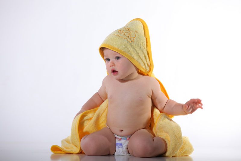 baby hooded towel 
