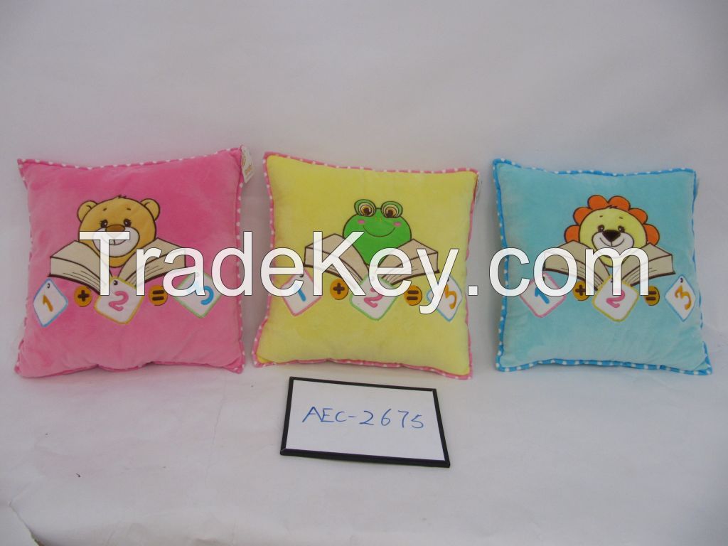 special cushion"1+2=3" cushion for baby