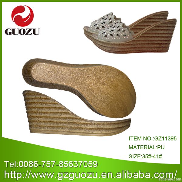 Women Wedge Fashion Sandal Pu Sole