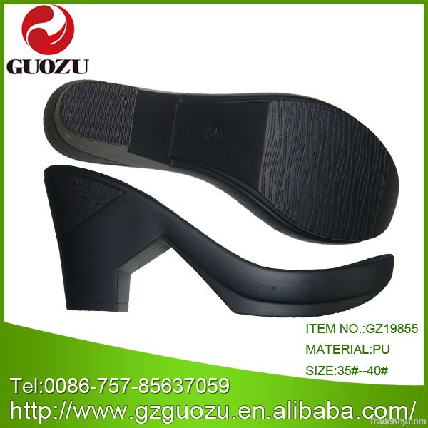 Women  Fashion Sandal Pu Thick Heel Sole