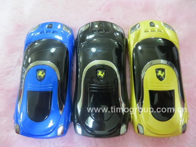 Smallest and Lightest, Hot New fashion sport car mobile phone F3