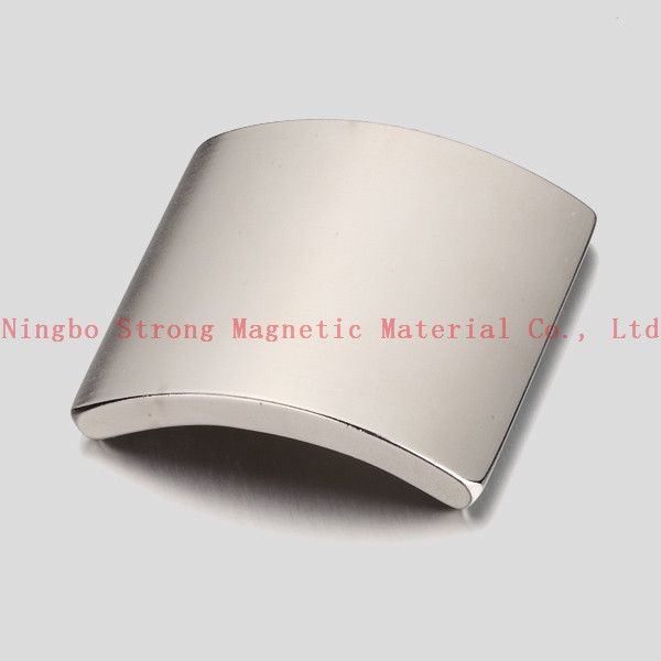 High force sintered arc ndfeb magnet