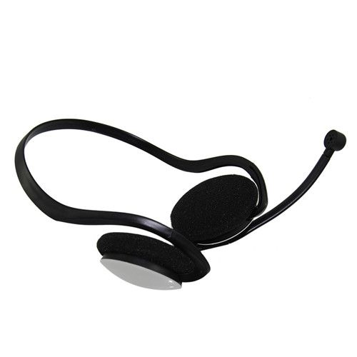 Cheap wholesale behind the neck on ear plastic headset