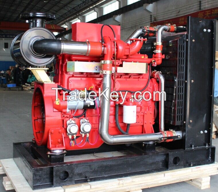 30KW to 200KW fire fighting 2900RPM UL listed Clarke Control Box fire fighting diesel engine