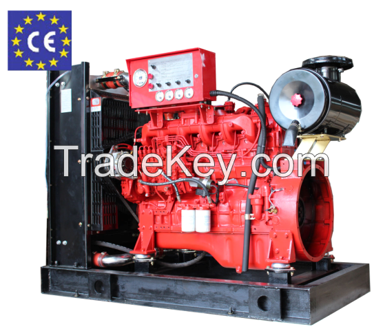 30KW to 200KW fire fighting 2900RPM UL listed Clarke Control Box fire fighting diesel engine