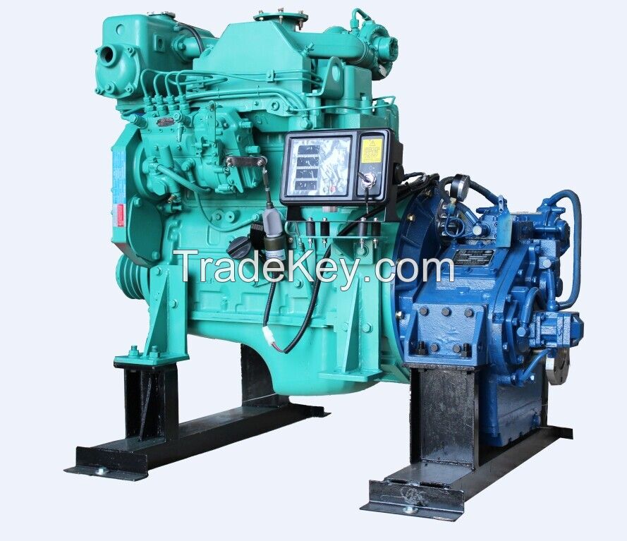 4BTA3.9-M65 1800RPM marine engine 65HP for fishing boat