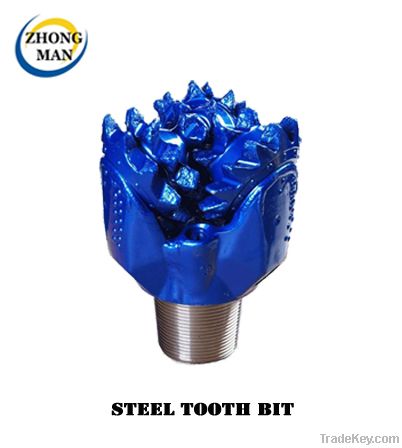 Soft formation steel tooth bits/milled tooth tricone bits