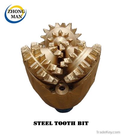 Soft formation steel tooth bits/milled tooth tricone bits
