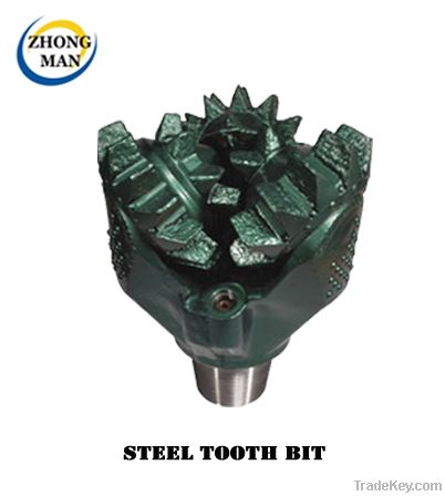 API tricone steel tooth bits/steel tooth drill bits/tci tricone bits f