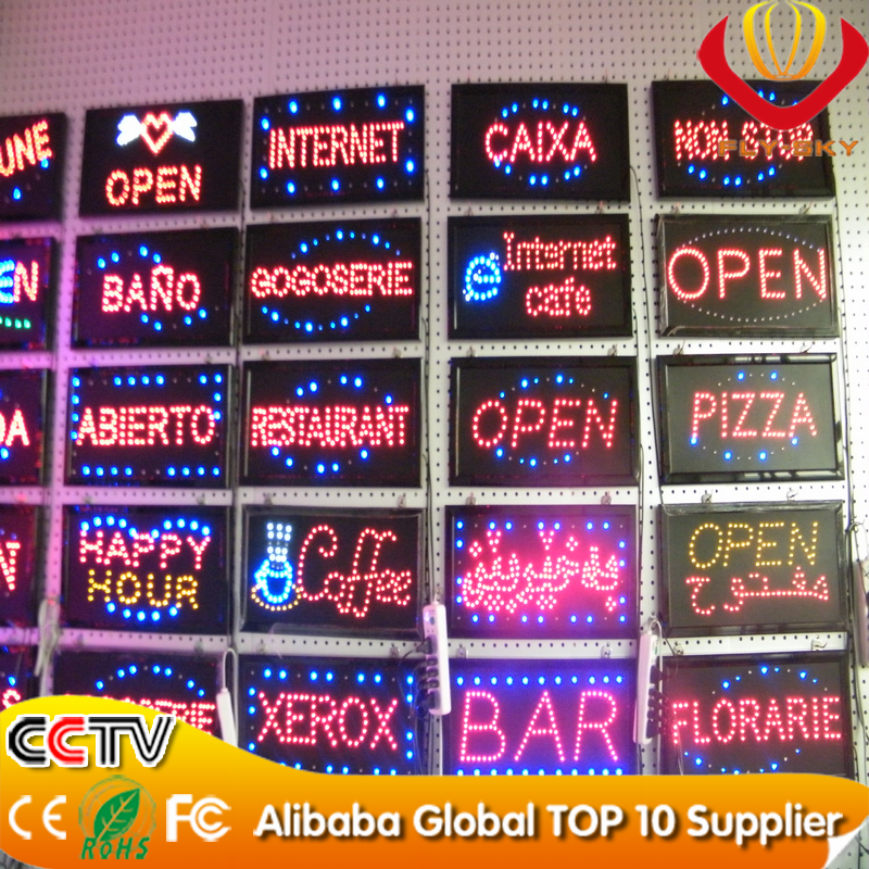 2014 hottest LED sign board&LED message board for shop(CE, ROHS, UL)
