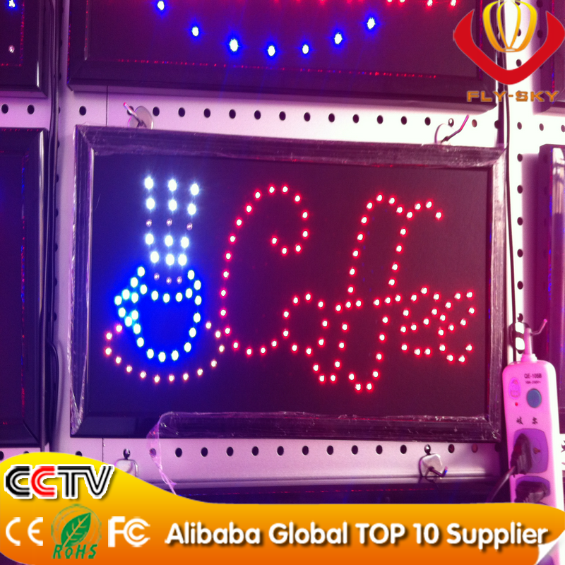 2014 hottest LED sign board&LED message board for shop(CE, ROHS, UL)