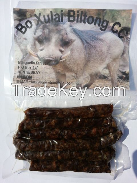 Jerky Kudu, Eland, Giraffe, Ostrich, Oryx