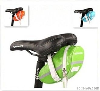 New candy color bag (pop) waterproof to the rear of the bags saddle ba